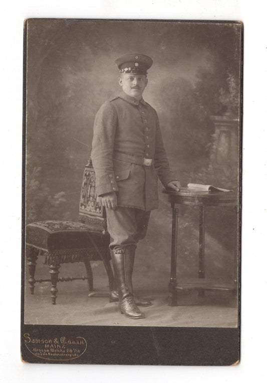 Fotografie Soldat Pionier Regiment 30 - Mainz 1900er / CAB U-21