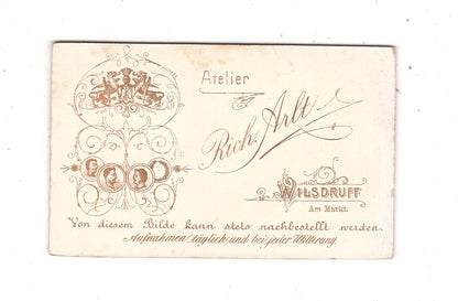 Fotografie Feine Dame - Wilsdruff 1890er