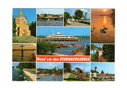 Ansichtskarte Rund um den Starnberger See