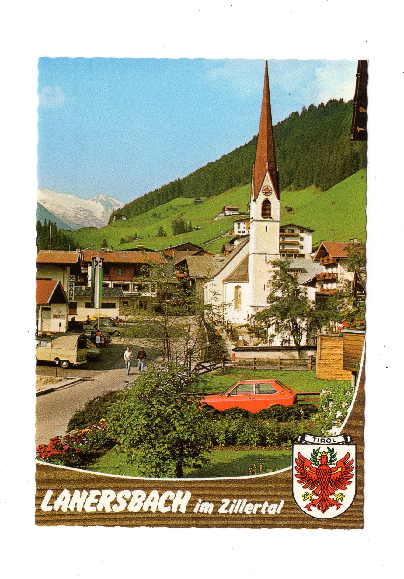 Ansichtskarte Lanersbach / Zillertal / Tirol / Österreich