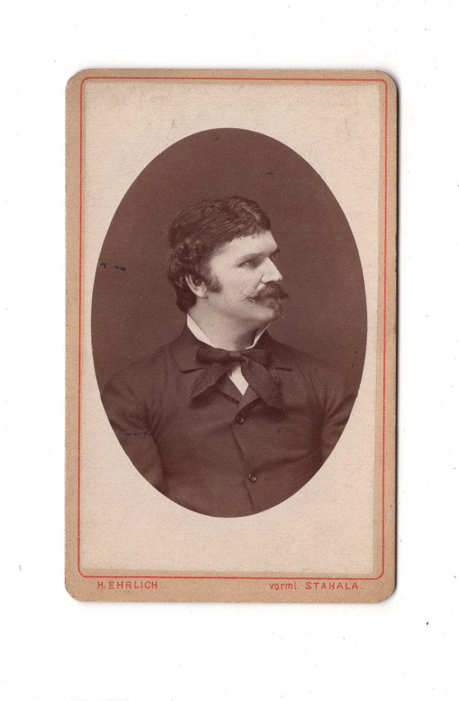 Fotografie Herrenportrait - Wien um 1880 / CDV C1-22