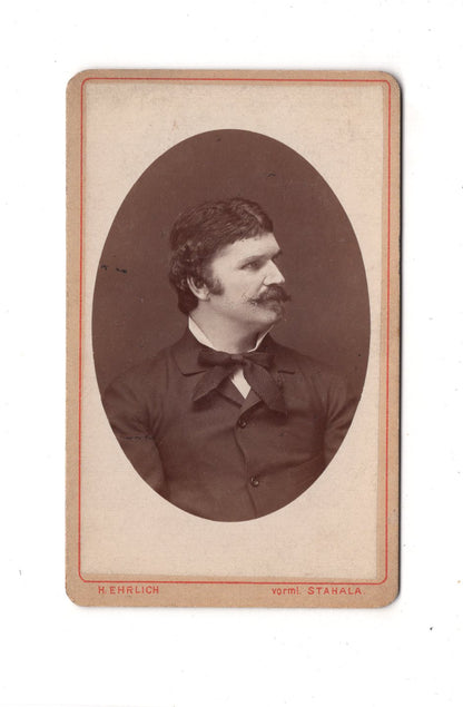 Fotografie Herrenportrait - Wien um 1880 / CDV C1-22