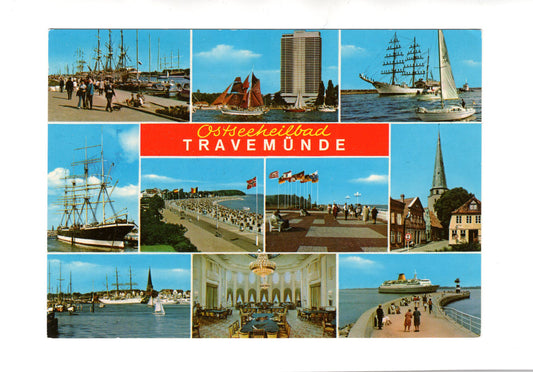 Ansichtskarte Ostseeheilbad Travemünde