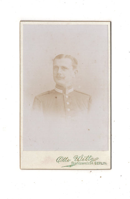 Fotografie Soldat - Berlin 1890er