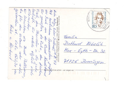 Ansichtskarte Krabbenfischerei in der Nordsee / J1-66