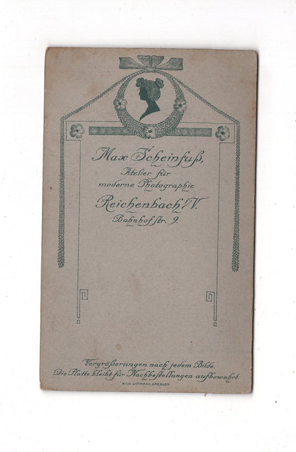 Fotografie Schönes Kinderbild / Baby - Reichenbach 1900er / CDV N1-10