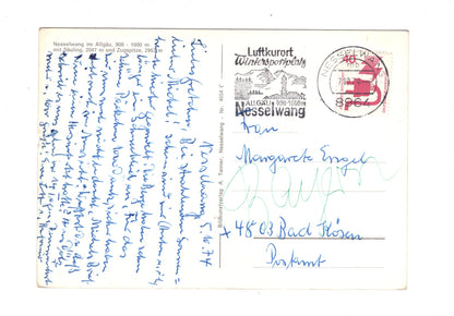 Ansichtskarte Nesselwang im Allgäu / H1-55