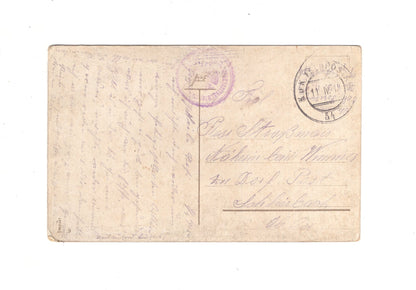 Ansichtskarte / Feldpost / Niederlage der russ. Armee in den Masurischen Seen - 1915