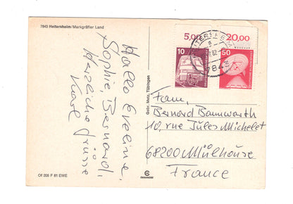 Ansichtskarte Heitersheim - die Malteserstadt