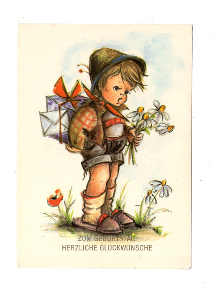 Ansichtskarte Glückwünsche / Glückwunsch zum Geburtstag / L1-57