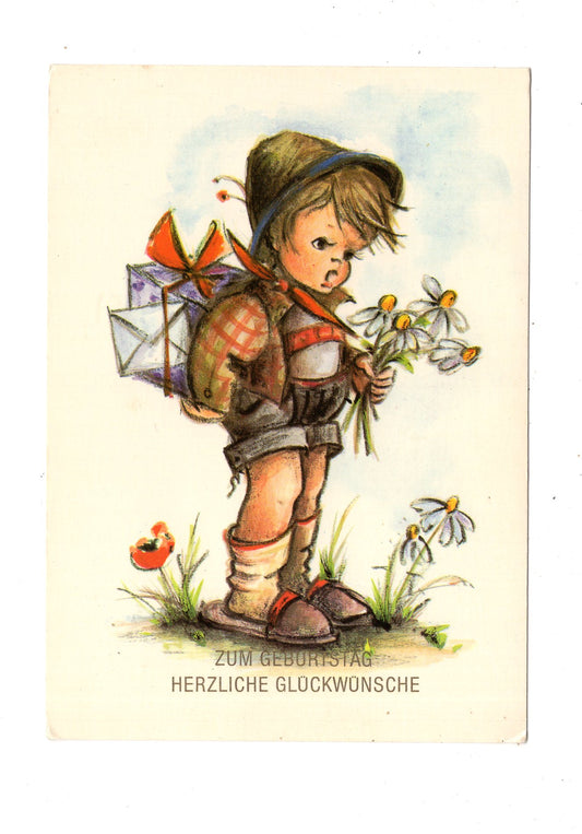 Ansichtskarte Glückwünsche / Glückwunsch zum Geburtstag / L1-57