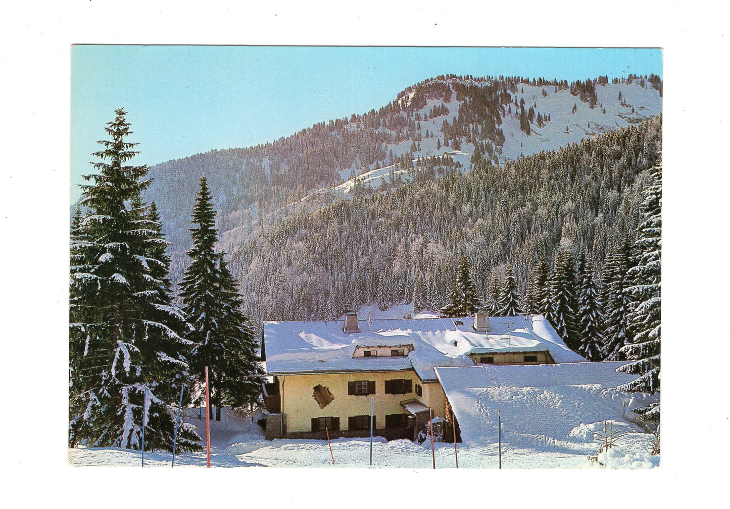 Ansichtskarte Berggaststätte Polizeiheim Spitzingsee / Bayerische Alpen