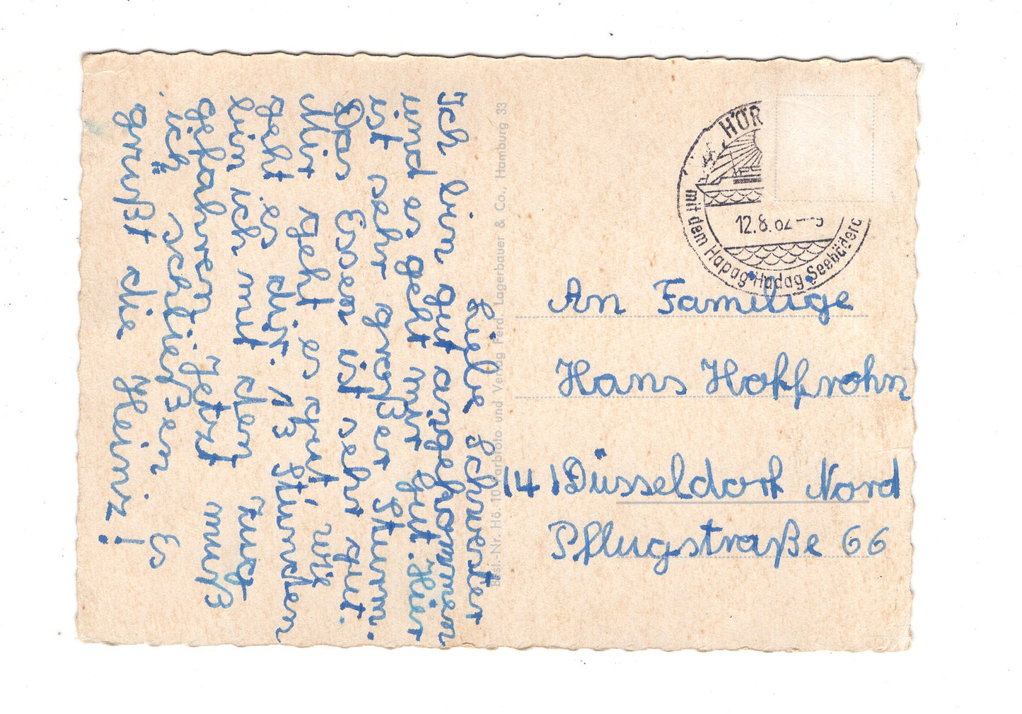 Ansichtskarte Nordseebad Hörnum auf Sylt / K1-58