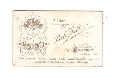 Fotografie Feine Dame - Wilsdruff 1890er