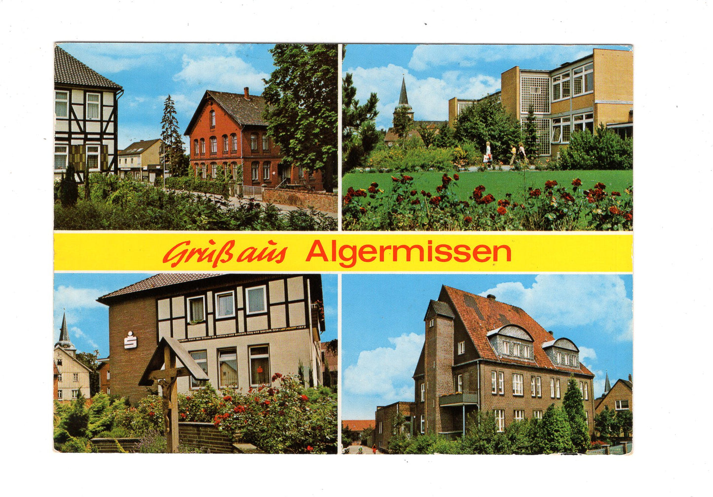 Ansichtskarte Gruß aus Algermissen / I1-52