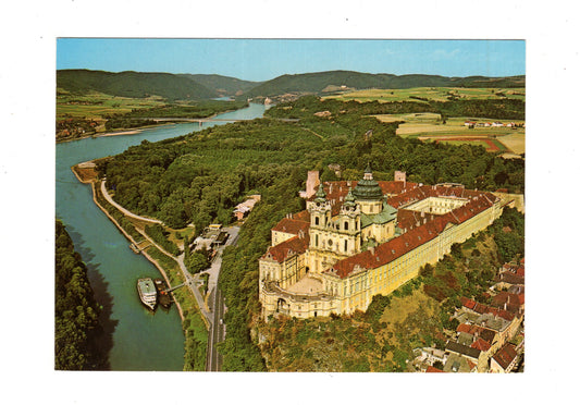 Ansichtskarte Melk an der Donau / Stift Melk / Niederösterreich / Österreich