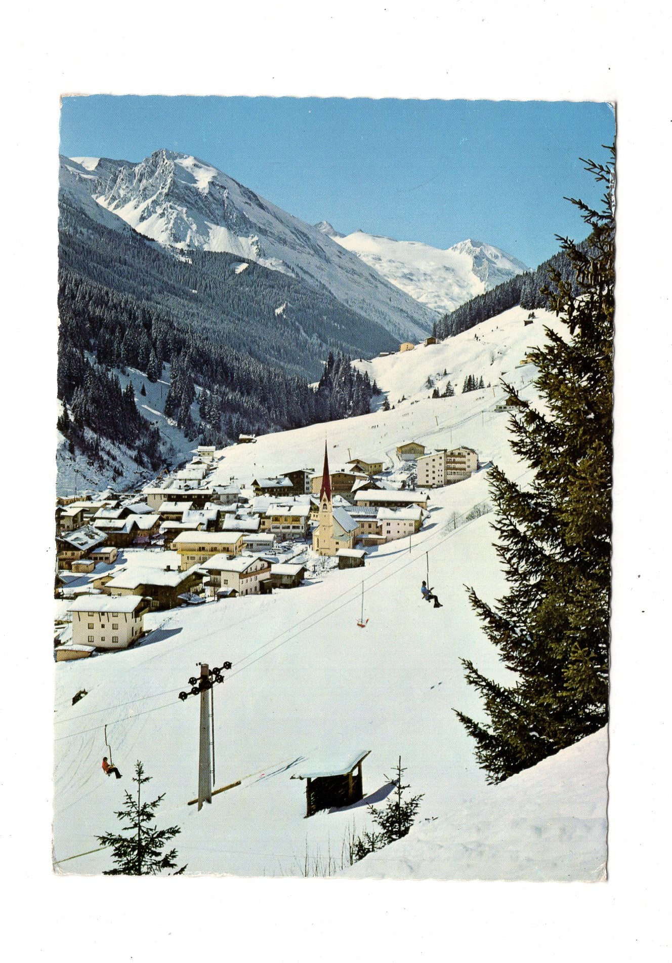 Ansichtskarte Lanersbach im Tuxertal / Zillertal / Tirol / Österreich