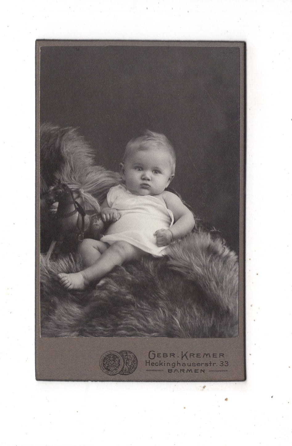 Fotografie Schönes Kinderbild / Baby - Barmen 1900er