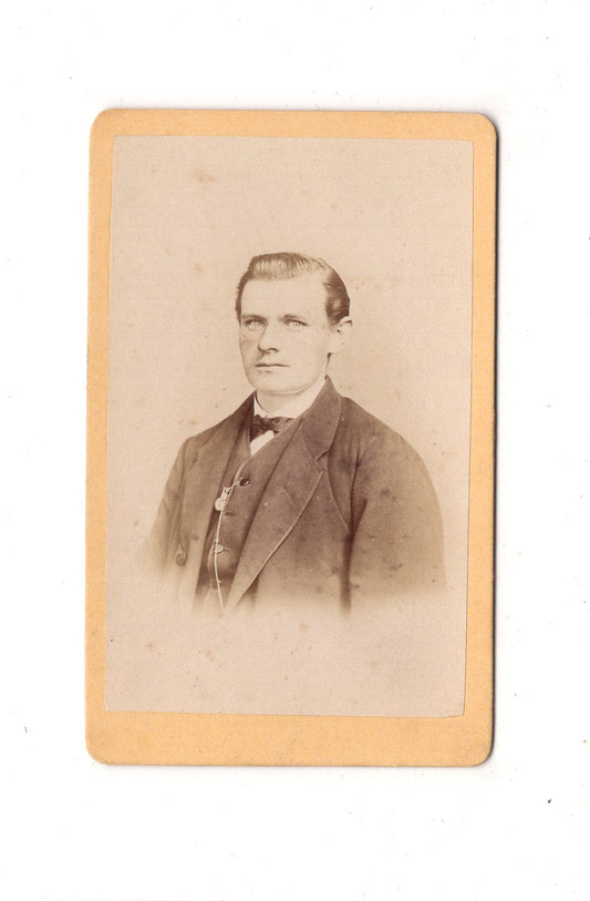 Fotografie Herrenportrait - Zwickau 1870er / CDV C1-22