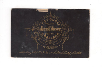 Fotografie Feine Dame - Kösslarn um 1880 / CDV L1-25