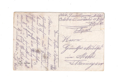Ansichtskarte / Feldpost / Patriotische Karte - 1918