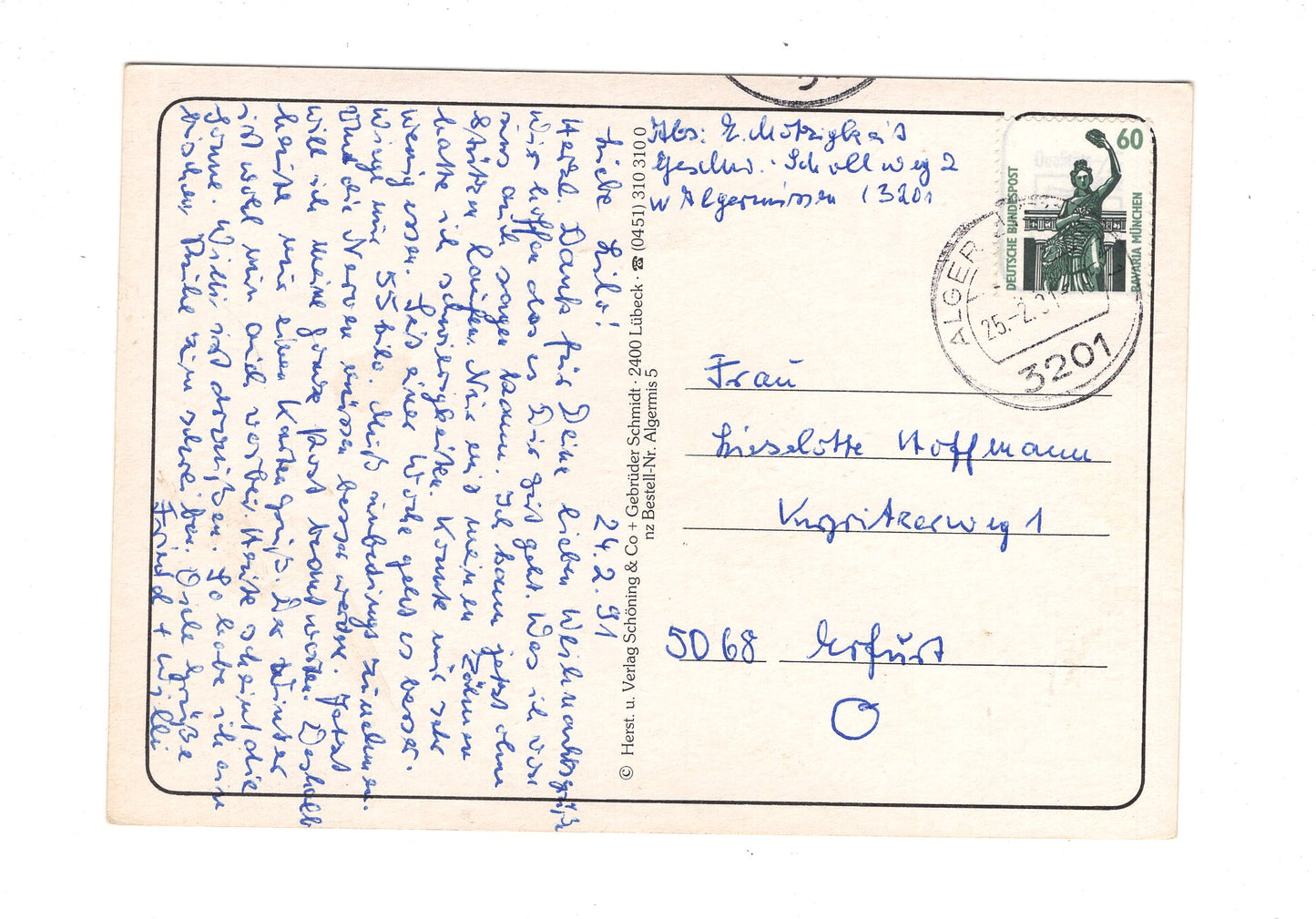 Ansichtskarte Gruß aus Algermissen / I1-52