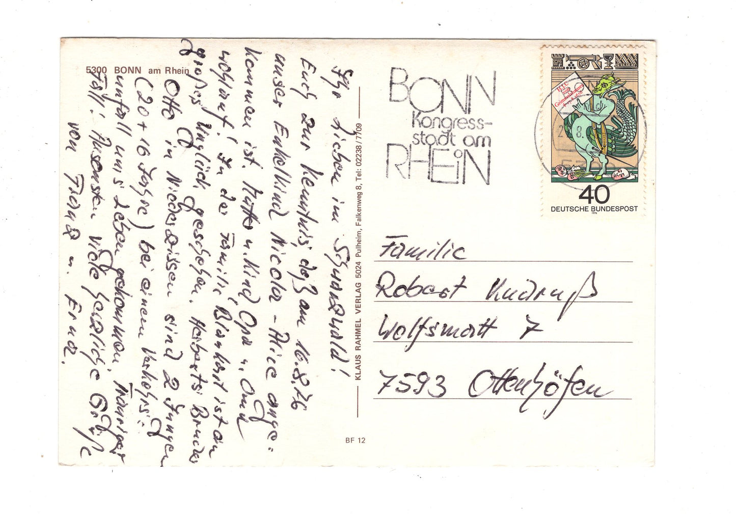 Ansichtskarte Bonn am Rhein / Beethovenhalle +++ / M1-64