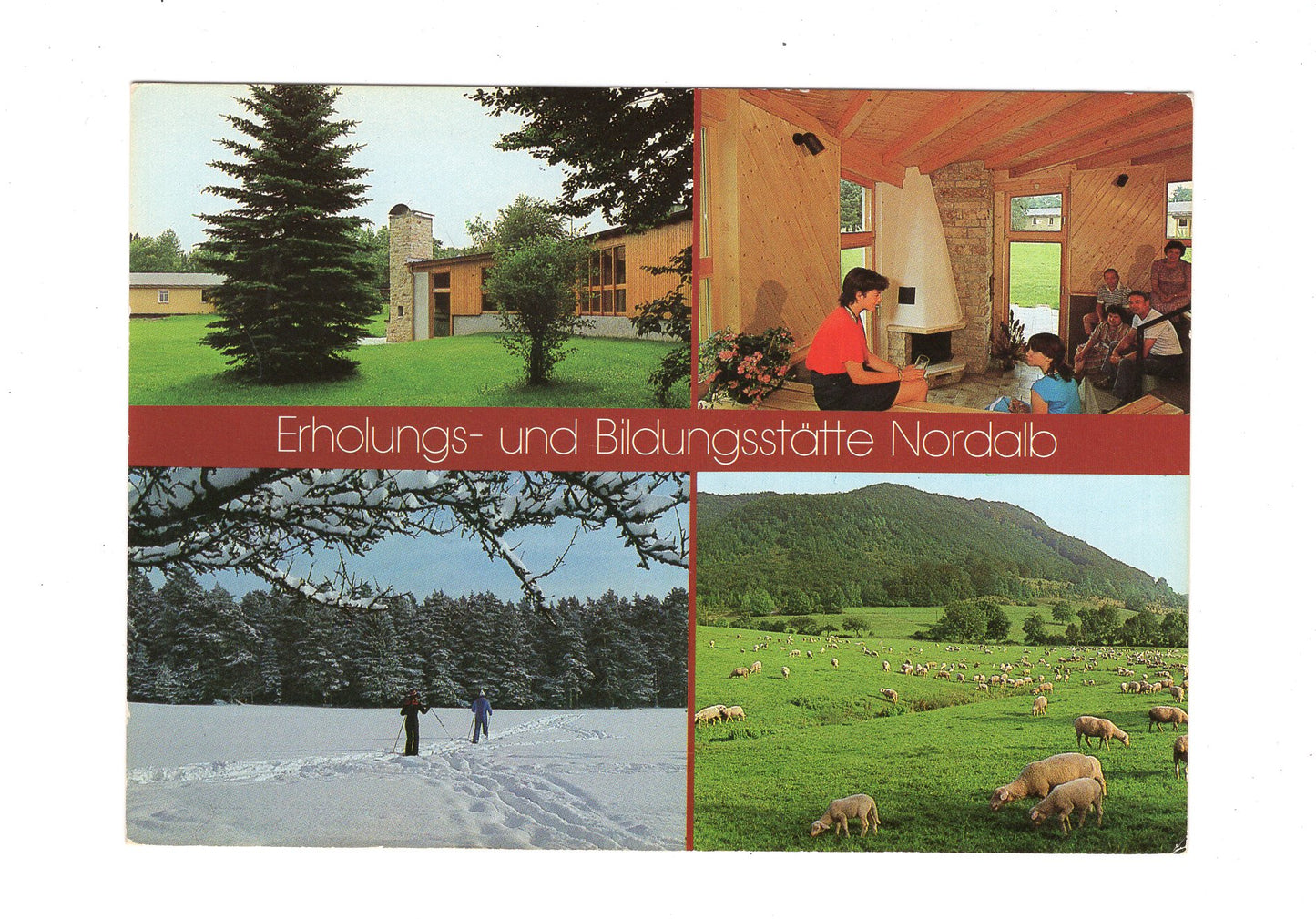 Ansichtskarte Erholungs- und Bildungsstätte Nordalb / Deggingen