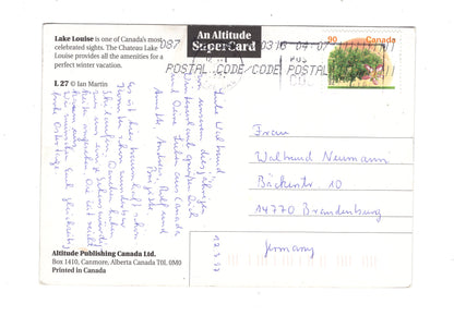 Ansichtskarte Lake Louise / Canadian Rockies / Kanada