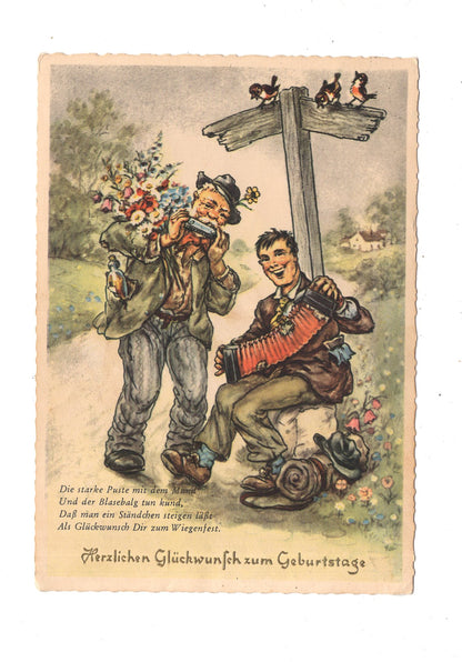 Ansichtskarte Glückwünsche / Glückwunsch zum Geburtstag / L1-57