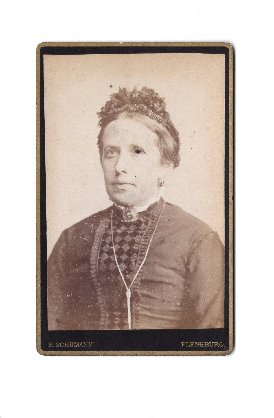 Fotografie Damenportrait - Flensburg 1880er