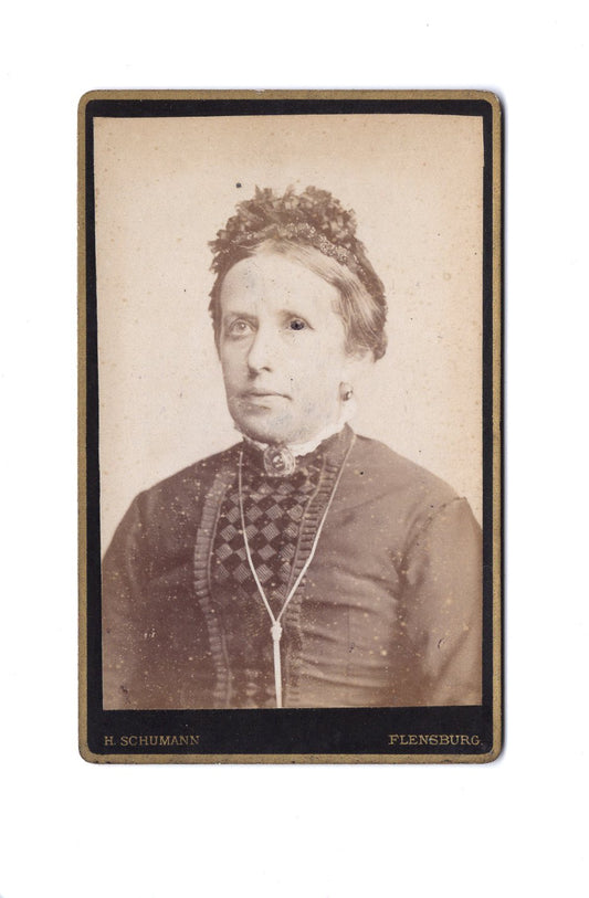 Fotografie Damenportrait - Flensburg 1880er