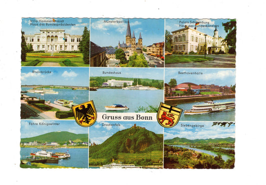 Ansichtskarte Bonn am Rhein / Bundeshaus +++ / M1-64