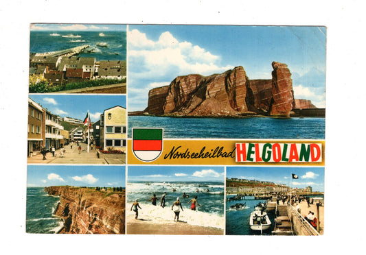Ansichtskarte Nordseeheilbad Helgoland / K1-58