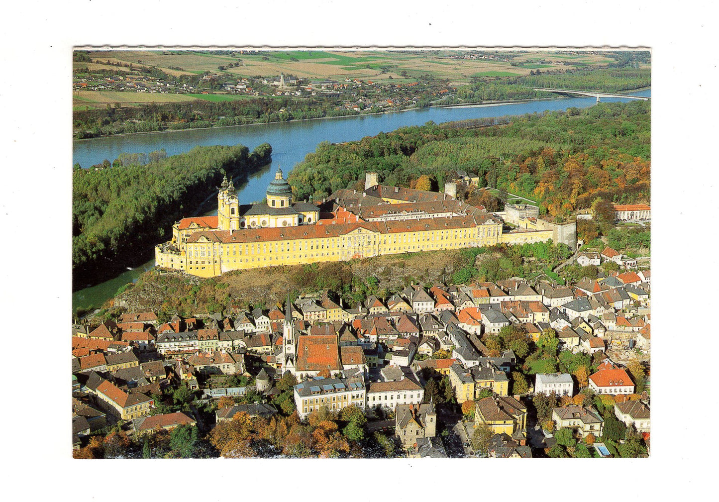 Ansichtskarte Melk an der Donau / Stift Melk / Niederösterreich / Österreich