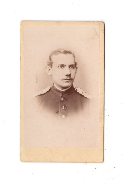 Fotografie Studentika Burschenschaft mit Widmung - Hildesheim 1875