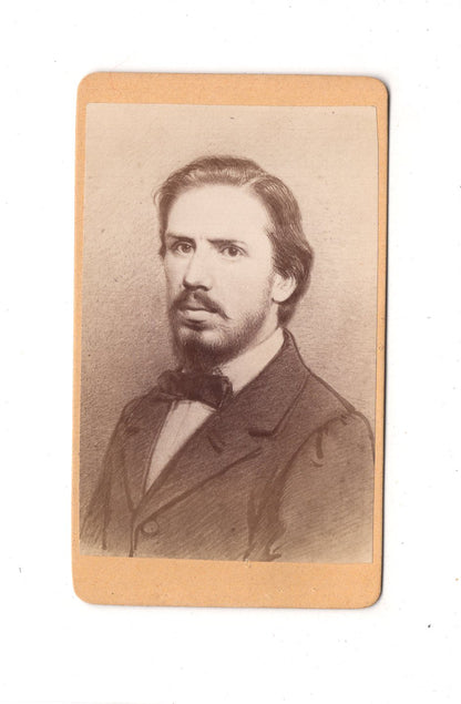 Fotografie Herrenportrait - unbekannter Ort 1870er / CDV C1-22