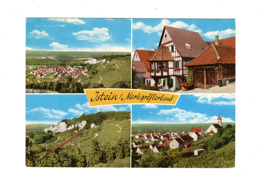 Ansichtskarte Istein / Markgräflerland