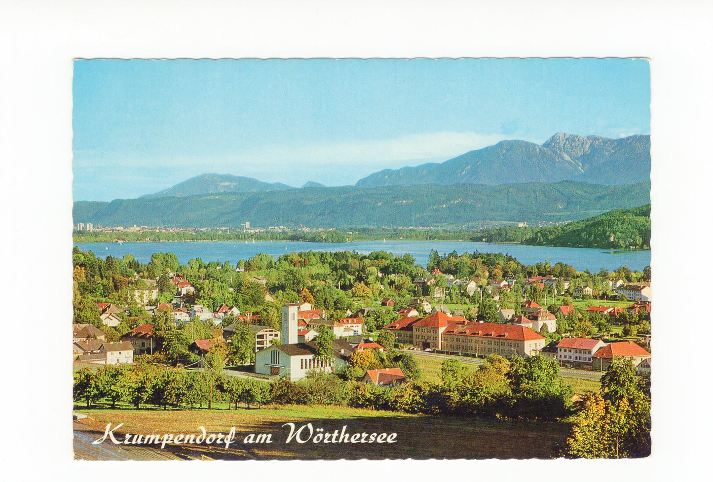 Ansichtskarte Krumpendorf am Wörthersee / Kärnten / Österreich