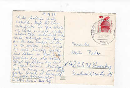 Ansichtskarte Winterparadies Schwarzwald