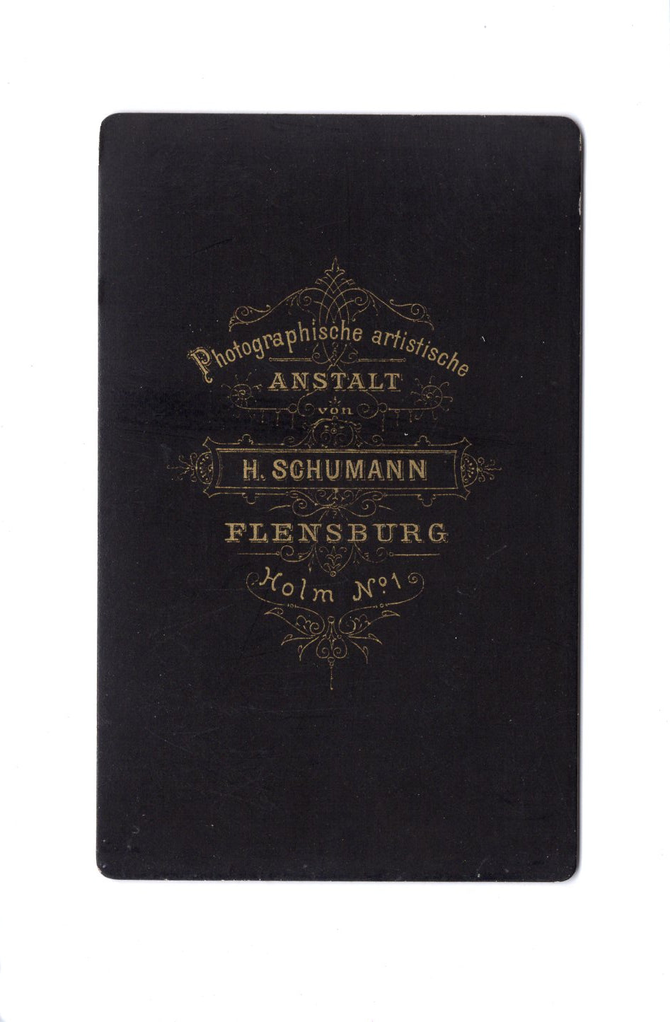 Fotografie Damenportrait - Flensburg 1880er