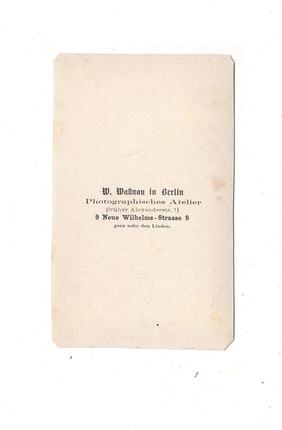 Fotografie Soldat mit Epauletten - Berlin 1860er / CDV M1-07