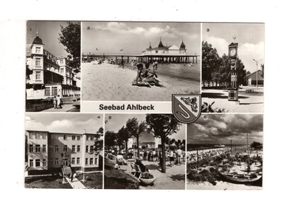 Ansichtskarte Seebad Ahlbeck / An der Seebrücke +++ / J1-66