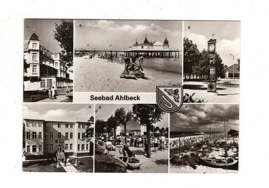 Ansichtskarte Seebad Ahlbeck / An der Seebrücke +++ / J1-66