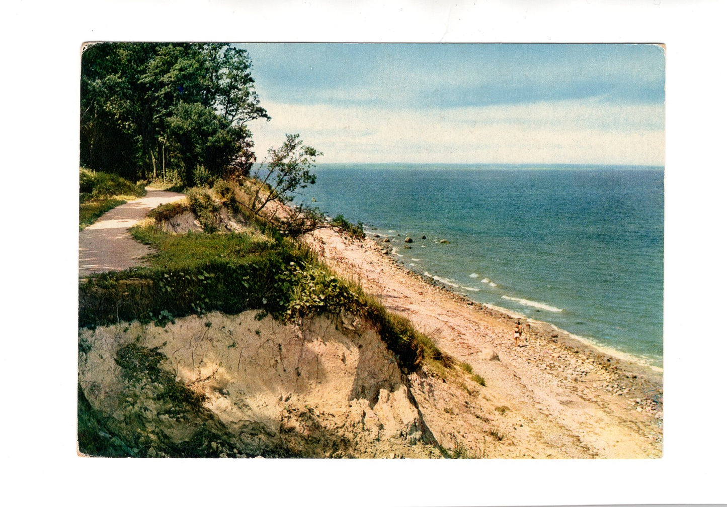 Ansichtskarte Ostseeheilbad Travemünde / Brodtener Steilufer