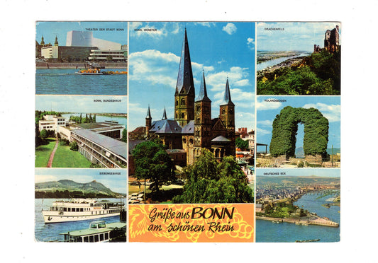 Ansichtskarte Bonn am Rhein / Münster +++