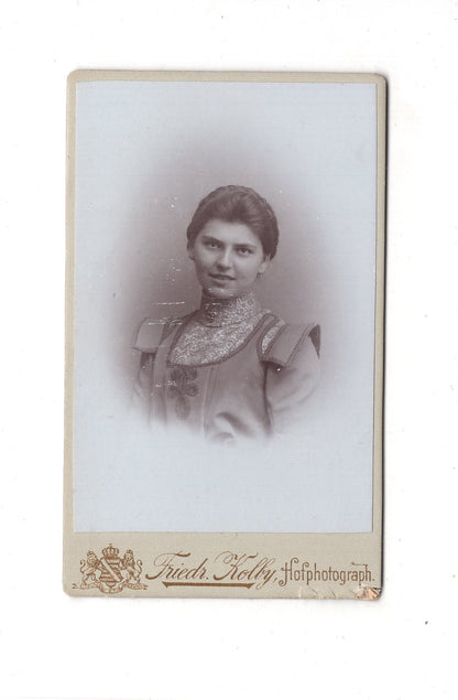 Fotografie Damenportrait - Chemnitz 1901 / CDV C1-04