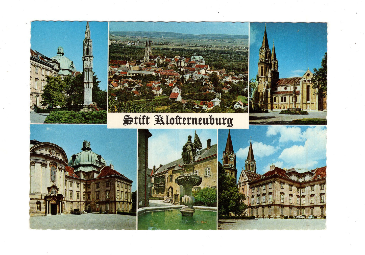 Ansichtskarte Klosterneuburg / Stift Klosterneuburg / Niederösterreich / Österreich
