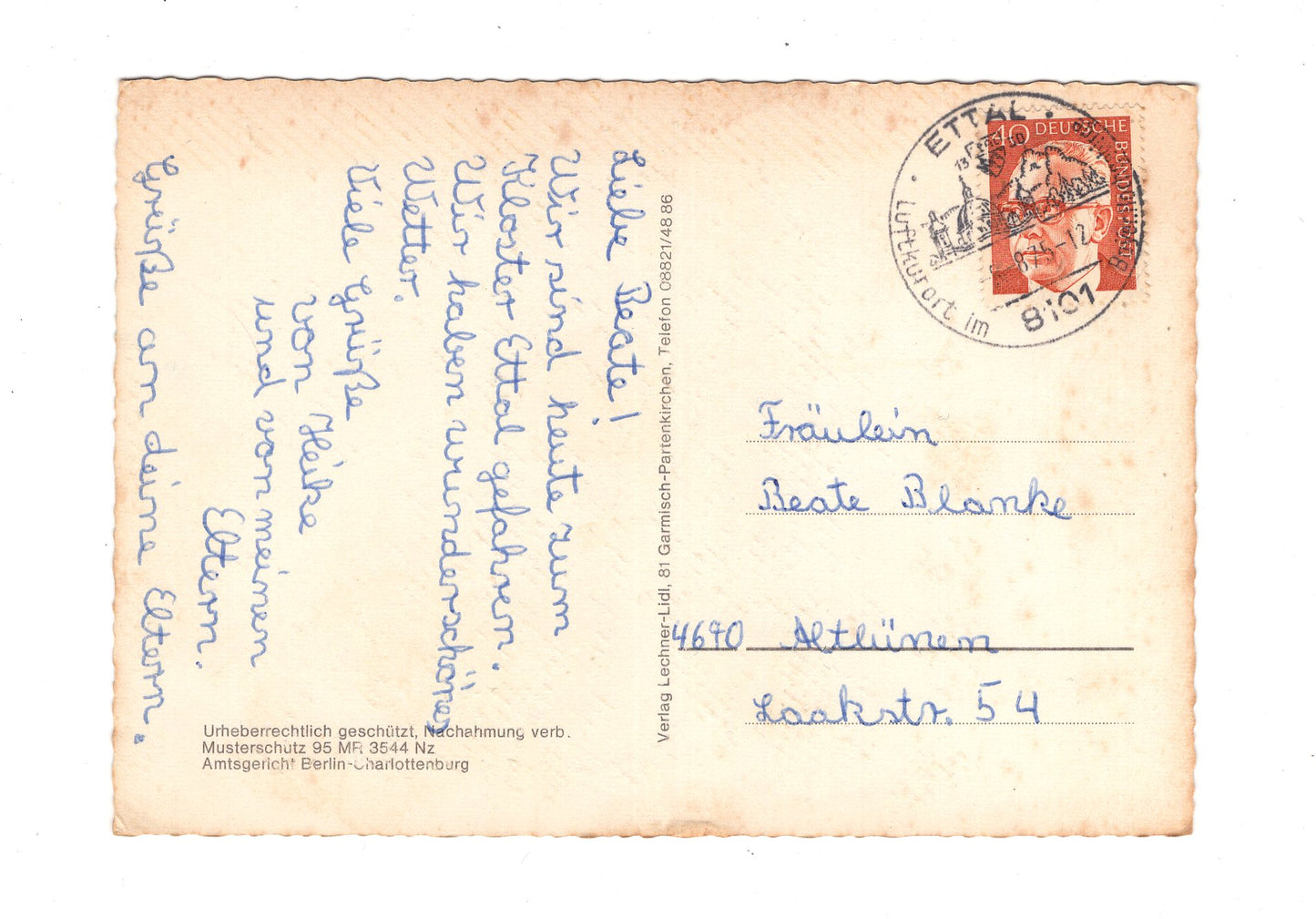 Ansichtskarte Olympia-Grüße aus Oberbayern