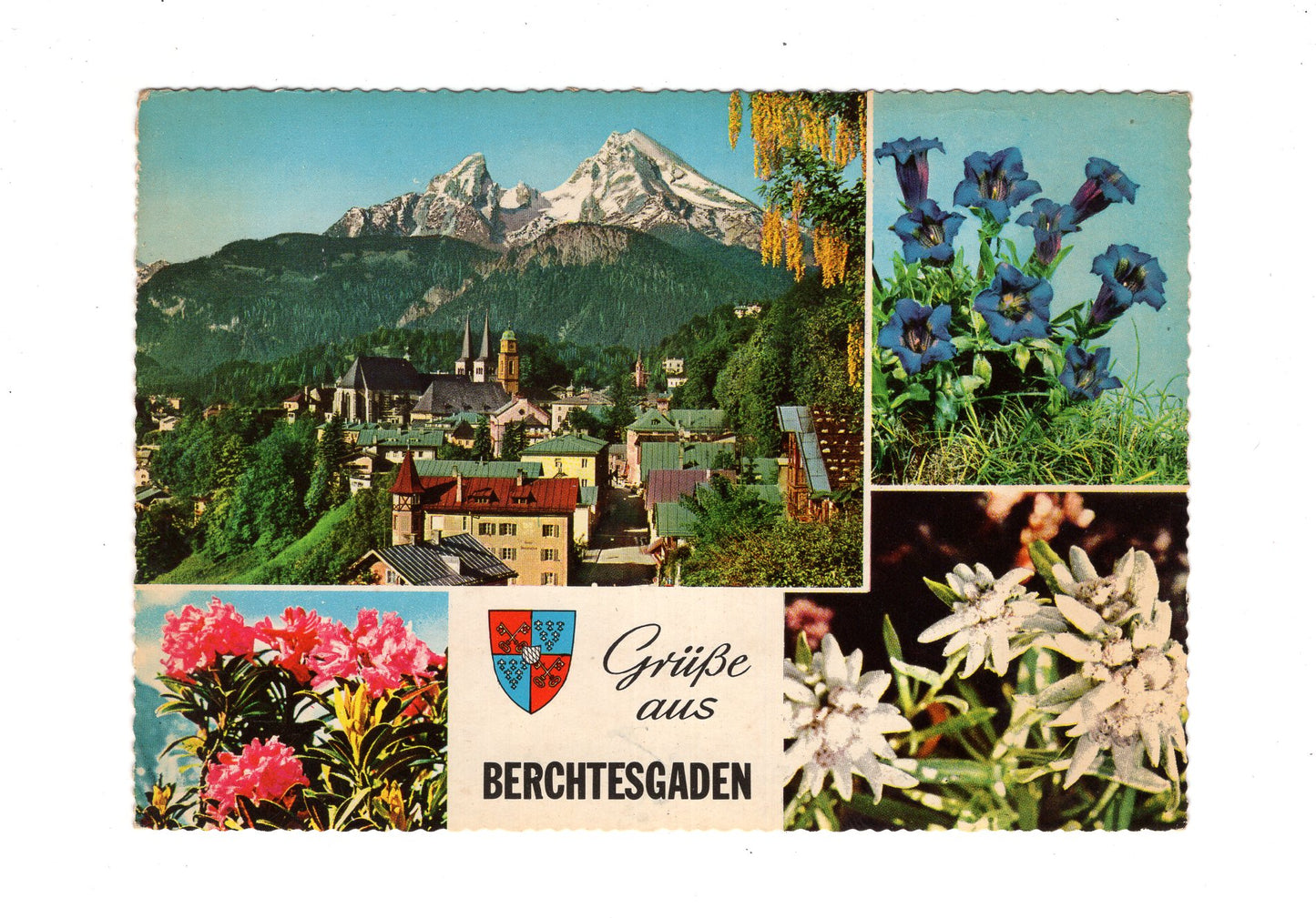 Ansichtskarte Grüße aus Berchtesgaden